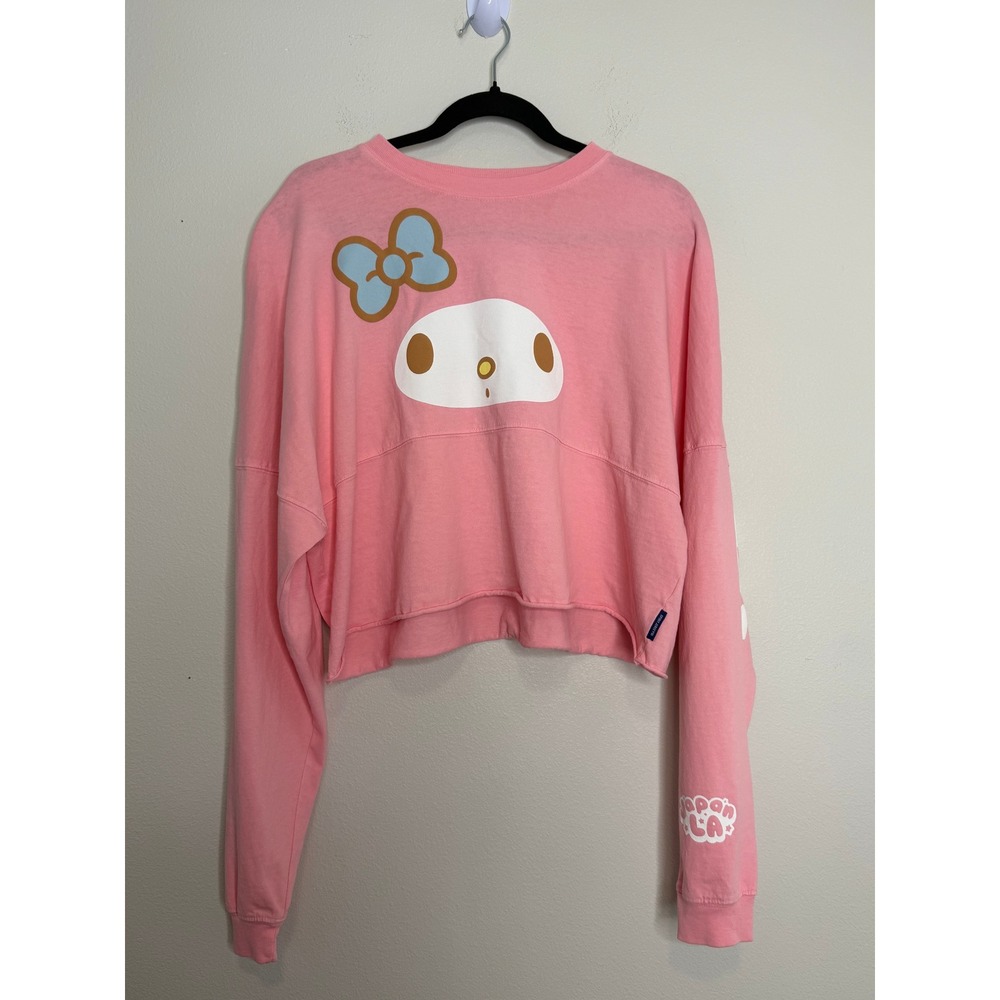 JapanLA x Sanrio My Melody Spirit Jersey Pink Crop Long Sleeve Shirt Large